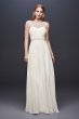 Beaded Sheath Wedding Dress with Illusion Mesh 184645DB