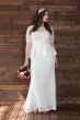 Poised Peplum Plus Size Wedding Gown 19150908