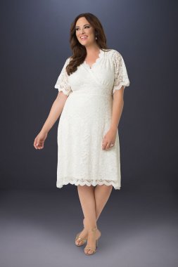 Graced with Love Plus Size Lace Wedding Dress 19170901