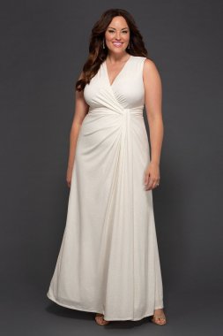 Gilded By Moonlight Plus Size Wedding Dress 19182204DB