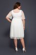 Stars A-Line Plus Size Wedding Dress 19183601