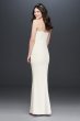 Deep-V Illusion Panel Spaghetti-Strap Dress Marina 263485D