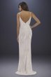 Danika Floral Beaded Sheath Wedding Dress 29892