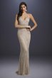 Beaded Sheath Wedding Dress with Spaghetti Straps 29904