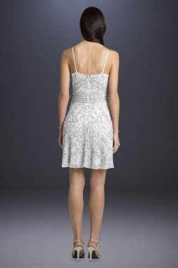 Annabelle Beaded A-Line Dress 29989D