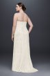Beaded Lace Wedding Dress with Empire Waist 4XL9S8551