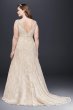 All Over Beaded Trumpet Plus Size Wedding Dress Collection 4XL9T9612