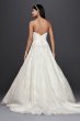 Extra Length Bodice with Organza Skirt and Beading 4XLCT258