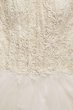 Extra Length Organza Ruffle Skirt Wedding Dress 4XLCWG568