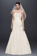 Lace Side Split Wedding Dress with Beading Detail Collection 4XLNTYP3344