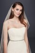 Chiffon Wedding Dress with Asymmetrical Draping Collection 4XLV3540