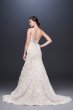 Ballerina Bodice 3D Floral Petite Wedding Dress 7CWG814
