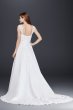 Petite A-line Wedding Dress with Cap Sleeves Collection 7V9010