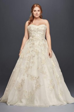 Organza Wedding Dress with Beading 8CWG700