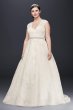 Plus Size Ball Gown Wedding Dress 8CWG748