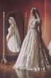 Lace Plus Size Wedding Dress with Pleated Skirt 8CWG780