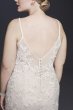 Ballerina Bodice 3D Floral Plus Size Wedding Dress 8CWG814