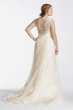 Beaded Tank Plus Size Wedding Dress 8MS251114