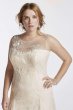 Beaded Tank Plus Size Wedding Dress 8MS251114