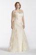 Beaded Tank Plus Size Wedding Dress 8MS251114