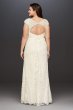 Vintage Lace Plus Size Wedding Dress 8MS251122