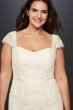 Vintage Lace Plus Size Wedding Dress 8MS251122