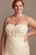 Embellished Lace Corset Plus Size Wedding Dress 8MS251207