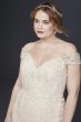 Beaded Lace Mermaid Plus Size Wedding Dress 8XTCWG808