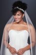 Pleated Chiffon Plus Size Wedding Dress with Beads Collection 9OP1350