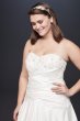 Strapless Pleated A-Line Drop Waist Wedding Dress Collection 9OP1353