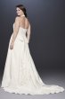 Embroidered Lace Satin Plus Size Wedding Dress Collection 9OP1356
