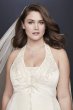 Embroidered Lace Satin Plus Size Wedding Dress Collection 9OP1356