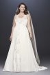 Embroidered Lace Satin Plus Size Wedding Dress Collection 9OP1356