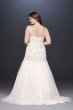 Metallic Lace Applique Plus Size Wedding Dress Collection 9OP1358