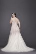 Beaded Tulle Trumpet Plus Size Wedding Dress 9SWG823