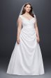 Off-the-Shoulder V-Neck Plus Size Wedding Dress Collection 9T9861