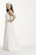 One Shoulder Chiffon Plus Size Wedding Dress Collection 9V3398