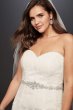 Lace Plus Size Wedding Dress with Scalloped Hem Collection 9V3680