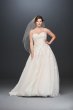 Embroidered Lace Applique Plus Size Wedding Dress Collection 9V3902