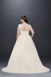 Tulle Plus Size Wedding Dress with Lace Cap Sleeve Collection 9WG3741
