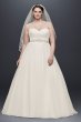 Plus Size Strapless Sweetheart Tulle Wedding Dress Collection 9WG3802