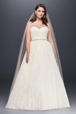 Lace Sweetheart Plus Size Ball Gown Wedding Dress Collection 9WG3829