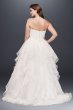 Lace and Organza Plus Size Ball Gown Wedding Dress Collection 9WG3830