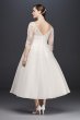 Tulle Plus Size Tea-Length Wedding Dress Collection 9WG3857