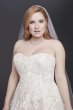 Sheer Lace and Tulle Plus Size Wedding Dress Collection 9WG3861