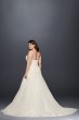 Appliqued Tulle A-Line Plus Size Wedding Dress Collection 9WG3862