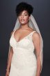 Crepe Embroidered Plus Size Mermaid Wedding Dress Collection 9WG3875