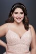 Garza Plus Size Wedding Dress with Double Straps Collection 9WG3903