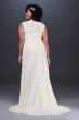 Allover Lace Plus Size Sheath Wedding Dress Collection 9WG3910