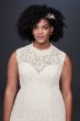 Allover Lace Plus Size Sheath Wedding Dress Collection 9WG3910